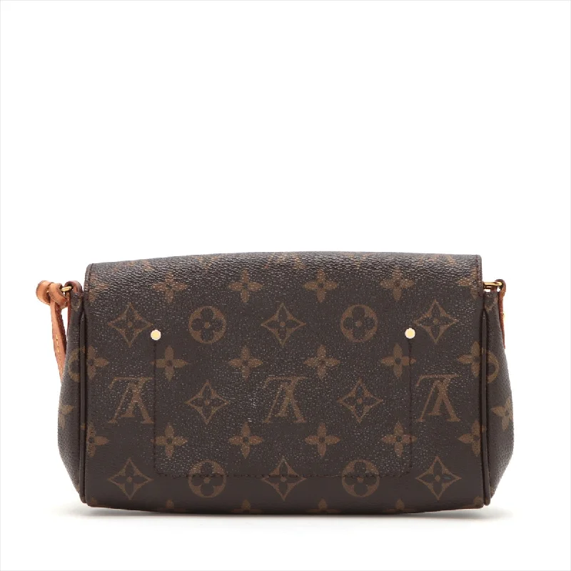 Louis Vuitton tote bags with a spacious interior and multiple pocketsLouis Vuitton Monogram Feverit PM M40717