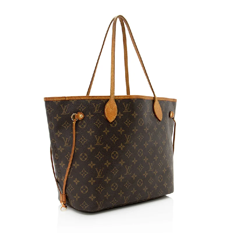 Ladies Louis Vuitton shoulder bags with a tassel decoration for charmLouis Vuitton Monogram Canvas Neverfull MM Tote - FINAL SALE (20192)