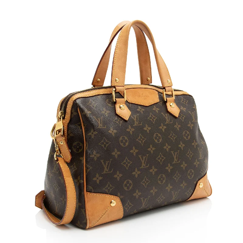 Louis Vuitton Twist bags with a snakeskin - effect panel for a bold lookLouis Vuitton Monogram Canvas Retiro PM Satchel (pEazSx)