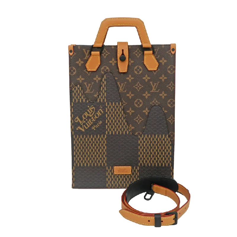 Louis Vuitton bags with a front - zip pocket for small items like keysLouis Vuitton Monogram Handbag NIGO Collaboration 2WAY Mini Shoulder N40355