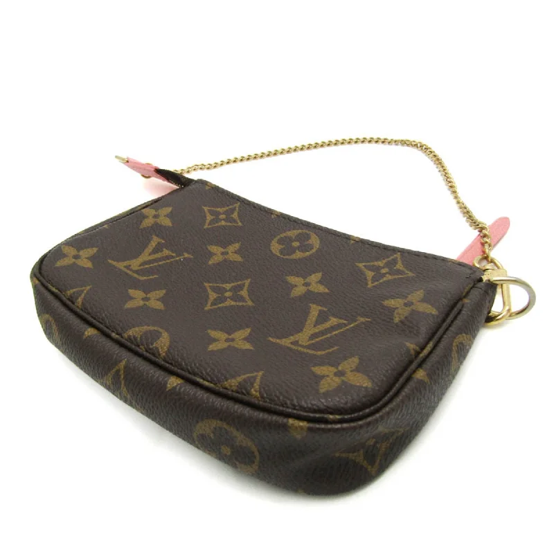 Louis Vuitton tote bags with a water - resistant coating for outdoor useLOUIS VUITTON Monogram Illustration Mini Pochette Accessoire M60290 Women's Handbag Monogram