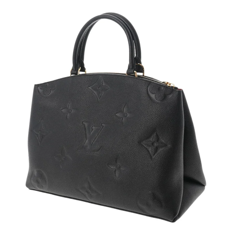 Louis Vuitton Alma bags with a leather - wrapped handle for a luxurious feelLOUIS VUITTON Monogram Implant Grand Palais MM Black M45811 Women's Leather Bag