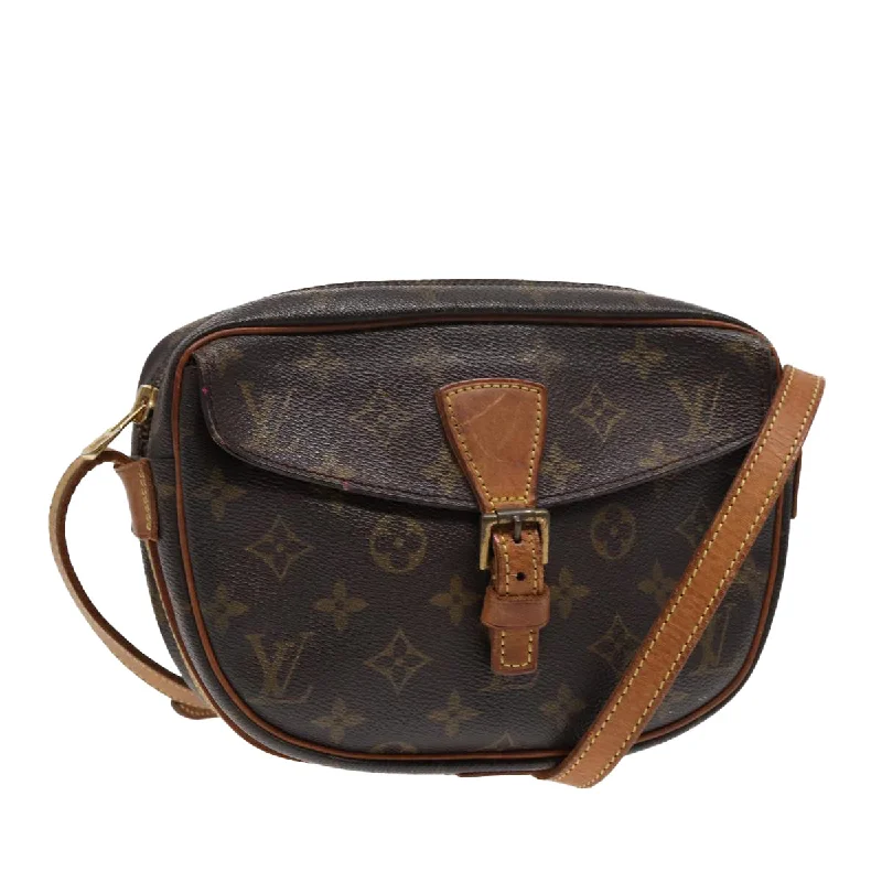 Louis Vuitton bags with a front - zip pocket for small items like keysLOUIS VUITTON Monogram Jeune Fille PM Shoulder Bag M51227 LV Auth 88538