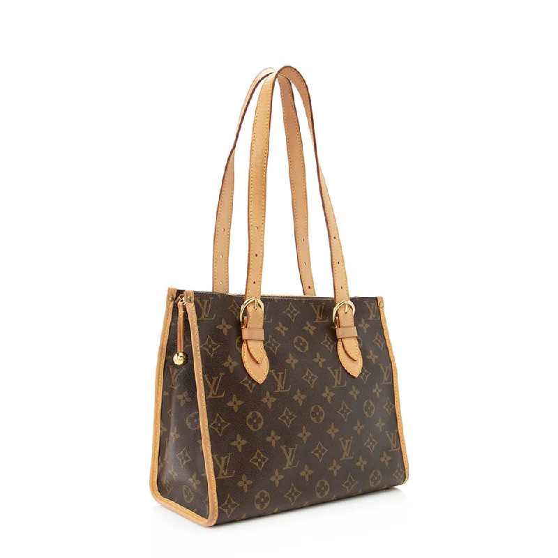 Louis Vuitton Alma bags with a monogram - embossed leather surfaceLouis Vuitton Monogram Canvas Popincourt Haute Shoulder Bag (20599)