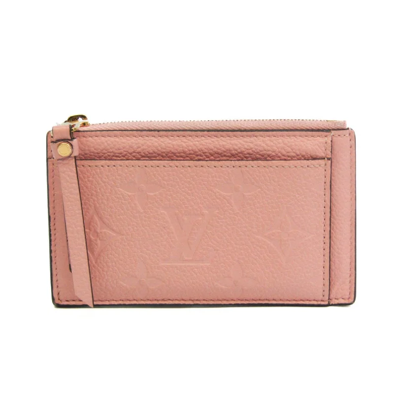 Louis Vuitton Neverfull bags with large capacity for everyday essentialsLouis Vuitton Monogram Empreinte Porto Cult Zip M67853 Women's Monogram Empreinte Coin Purse/coin Case Rose Poudre