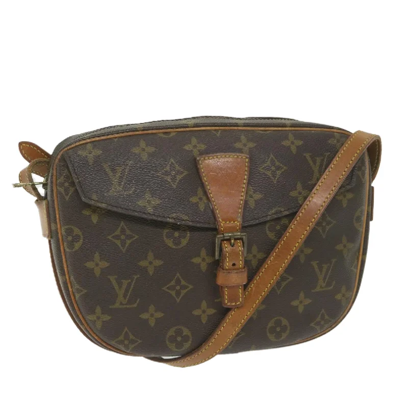 Ladies Louis Vuitton Capucines bags with gold - toned hardwareLOUIS VUITTON Monogram Jeune Fille MM Shoulder Bag M51226 LV Auth bs10024