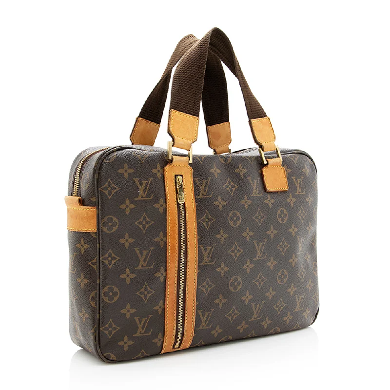 Louis Vuitton handbags with a back - zip pocket for storing valuablesLouis Vuitton Monogram Canvas Sac Bosphore Messenger Bag - FINAL SALE (19118)