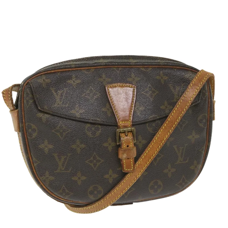 Louis Vuitton crossbody bags with a printed floral pattern for femininityLOUIS VUITTON Monogram Jeune Fille MM Shoulder Bag M51226 LV Auth ep2195