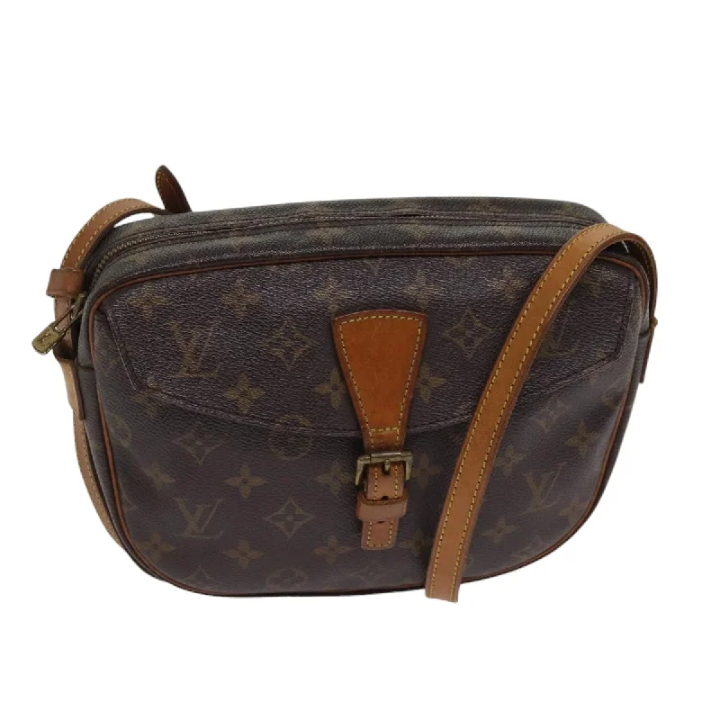 Louis Vuitton Alma bags with a monogram - embossed leather surfaceLOUIS VUITTON Monogram Jeune Fille MM Shoulder Bag M51226 LV Auth yk14405