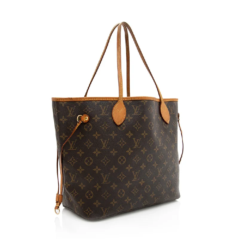 Ladies Louis Vuitton Petite Malle bags with a star - shaped charm for cutenessLouis Vuitton Monogram Canvas Neverfull MM Tote - FINAL SALE (19093)