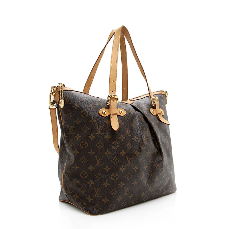 Ladies Louis Vuitton Capucines bags with a detachable shoulder strapLouis Vuitton Monogram Canvas Palermo GM Tote - FINAL SALE (18787)