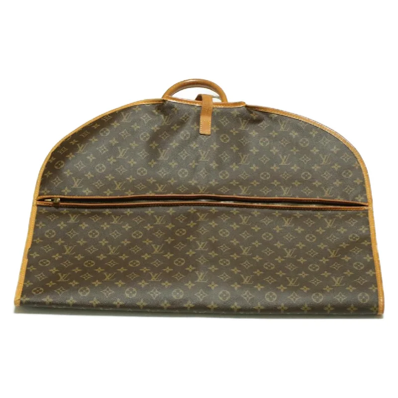 Louis Vuitton Petite Malle bags with a hard - shell structure for uniquenessLOUIS VUITTON Monogram Housse Porte Habits Garment Cover M23434 LV Auth am112b