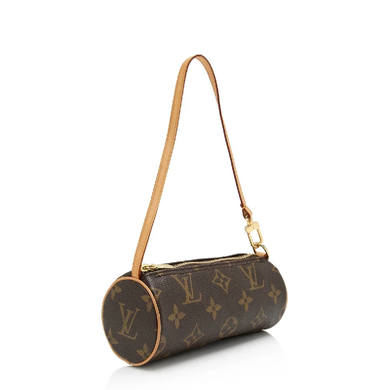 Louis Vuitton crossbody bags with a keychain holder for practicalityLouis Vuitton Monogram Canvas Round Pochette (EB4mTo)