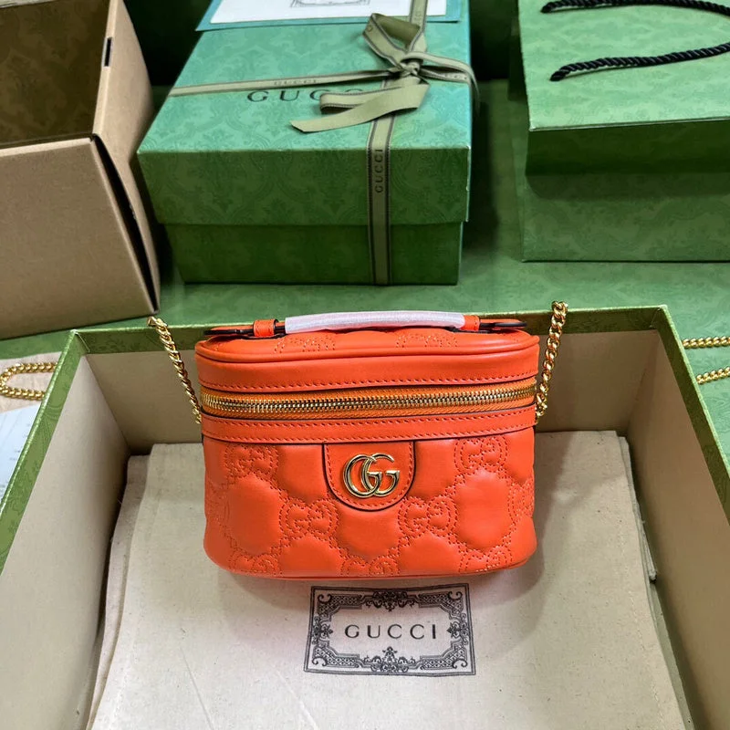 Women Gucci bags with a front - zip pocket for small itemsWF - Gucci Bags - 3532