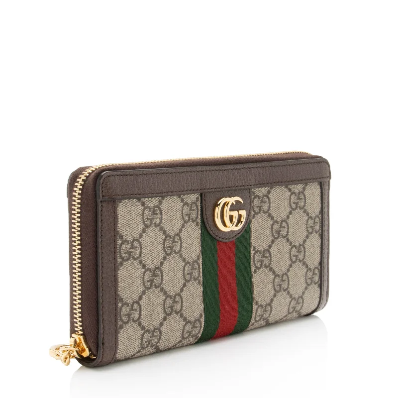 Ladies Gucci Dionysus bags with a detachable shoulder strapGucci GG Supreme Ophidia Zip Around Wallet (VnwxXU)