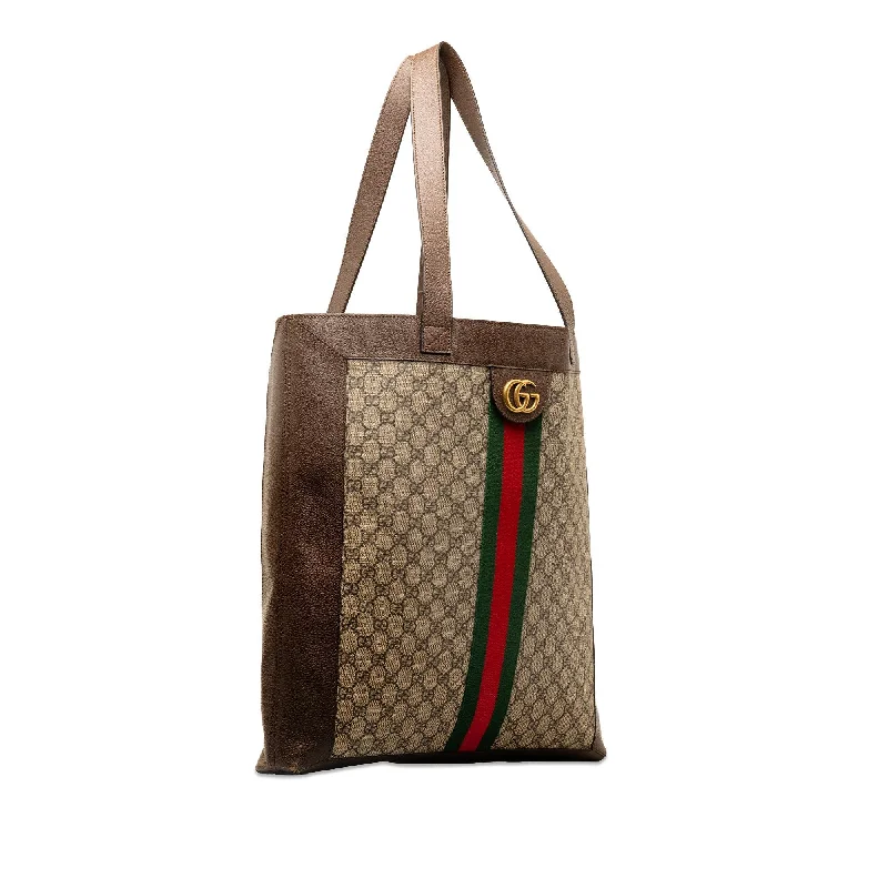 Women Gucci bags with a detachable mobile phone holderGucci GG Supreme Ophidia Tote n2Y8AL)