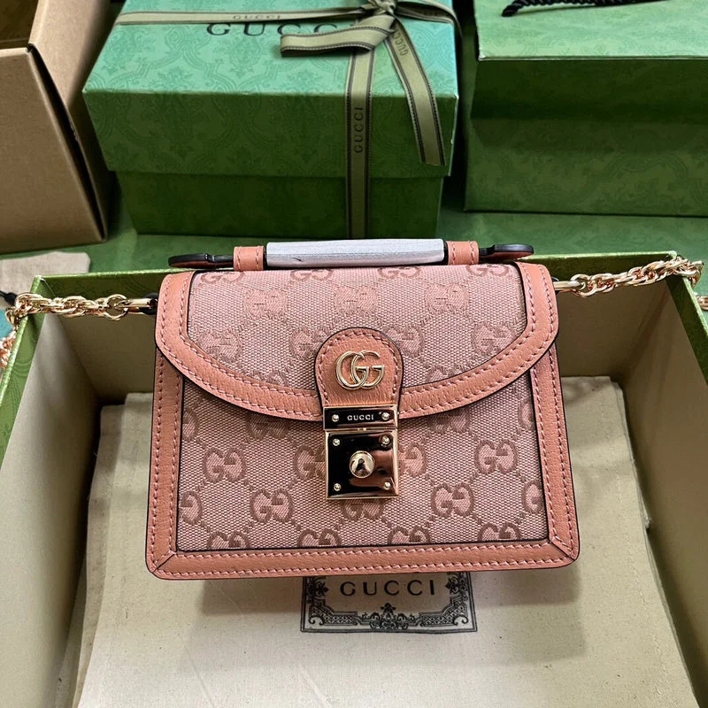 Ladies Gucci shoulder bags with a wide - width strapWF - Gucci Bags - 3485