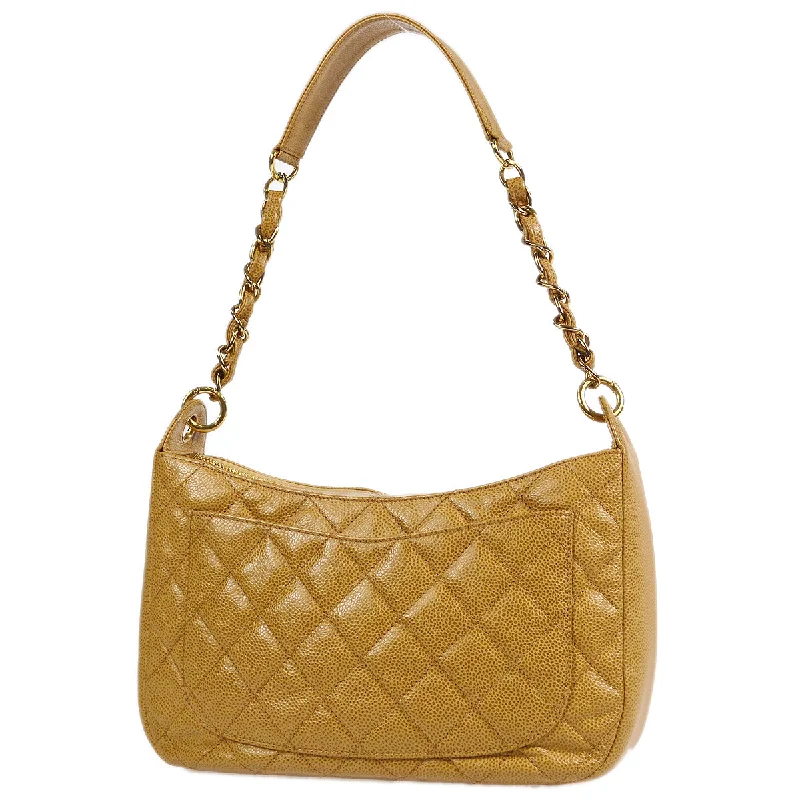 Chanel bags for women with a taste for high fashionChanel 2003-2004 Hobo Bag Beige Caviar