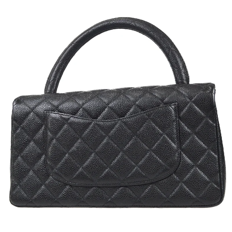 Chanel Designer Handbag with Unique DesignChanel 1994 Classic Flap Handbag Medium Black Caviar