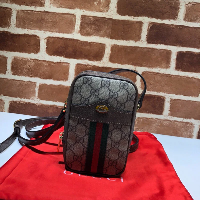 Ladies Gucci shoulder bags with a wide - width strapWF - Gucci Bags - 350