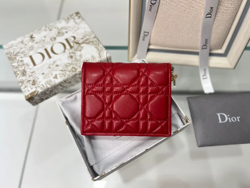 Christian Dior handbags with a snap - button closure and a decorative buckleChristian Dior - Luxury Bags  089