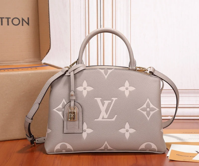 Louis Vuitton tote bags with a printed LV logo on the front for brand visibilityFranco Shops- Louis Vuittons  - 16801